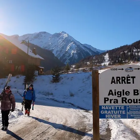 Oda ve Kahvaltı Chambres D'hotes Chalet L'aigle Bleu Pra Loup